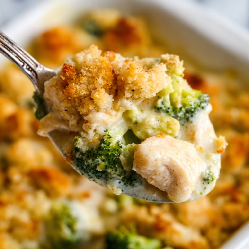 Chicken Divan with Broccoli, Cheddar, and Ritz Crackers Recipe - Recipe Image