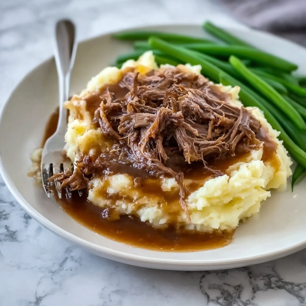 Instant Pot French Onion Pot Roast Recipe - Recipe Image