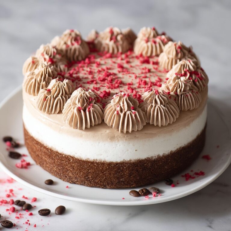 Vegan Mocha Cheesecake (No-Bake) Recipe