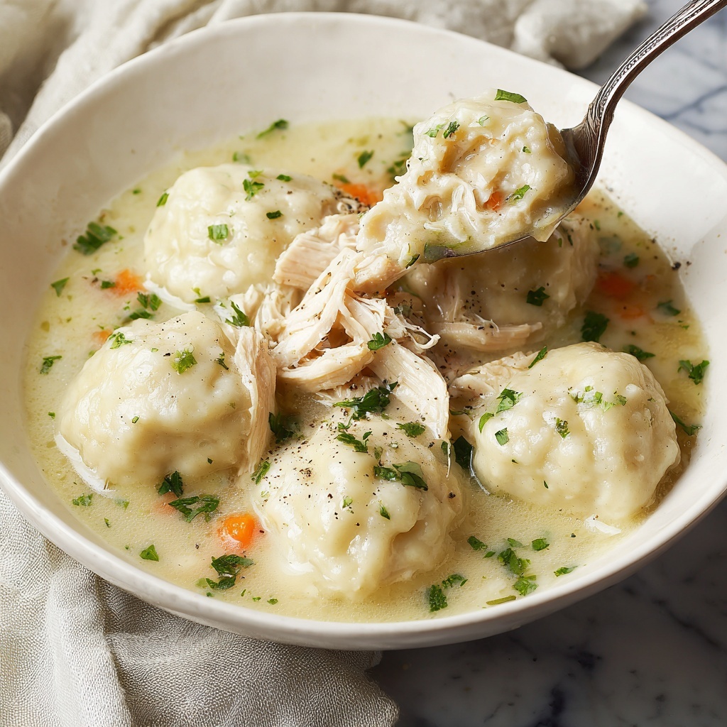 Chicken and Dumplings Recipe - Recipe Image