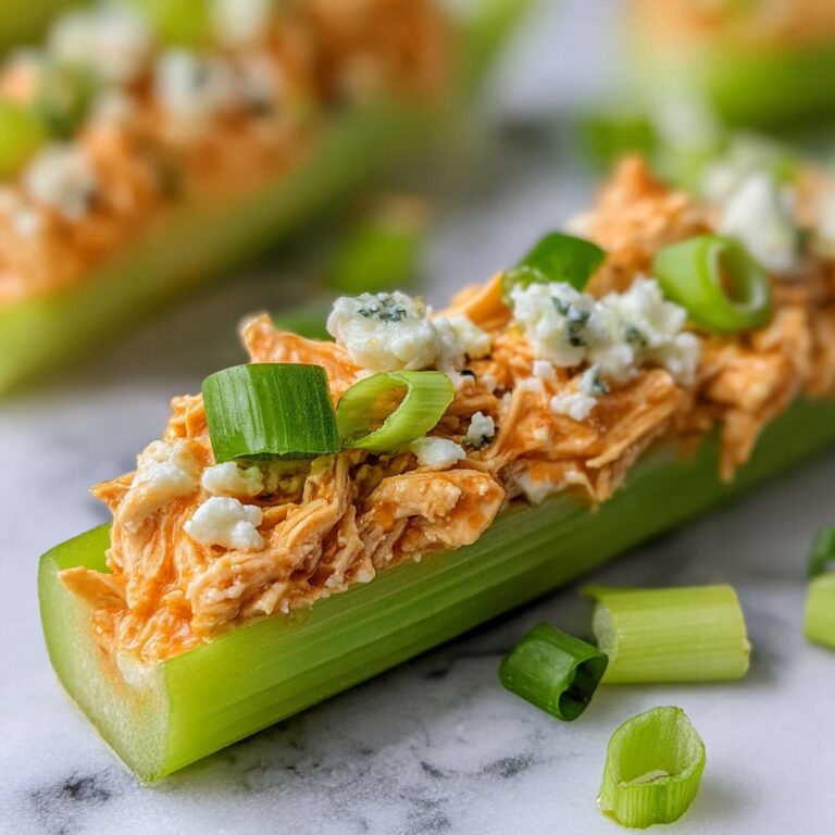 Buffalo Chicken Celery Sticks Recipe