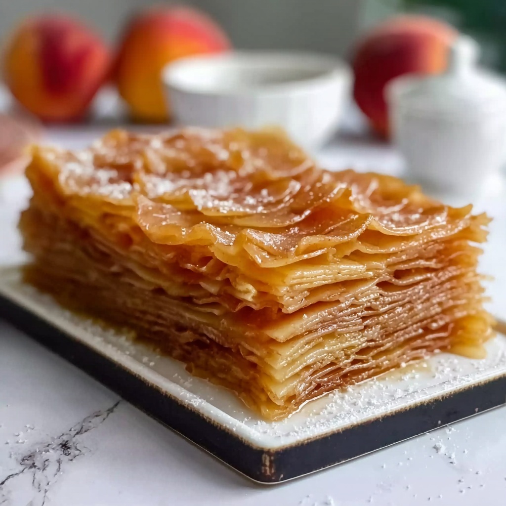 Apple Mille-Feuille with Vanilla Custard (Gluten-Free) Recipe - Recipe Image