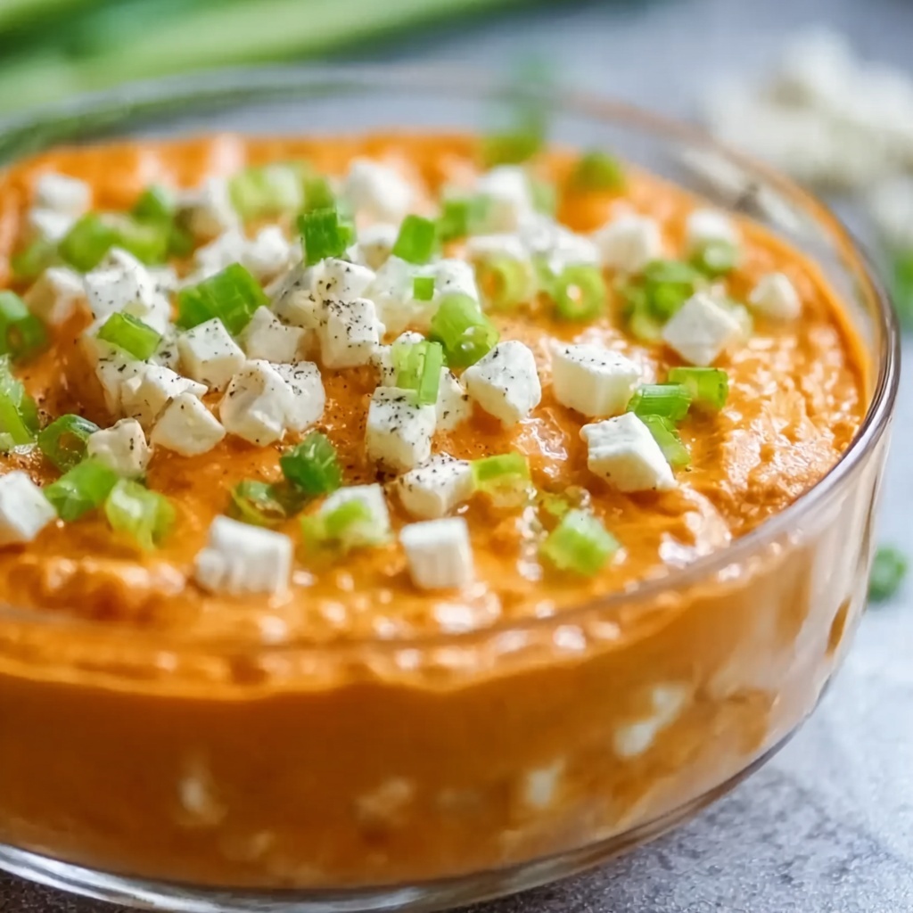 Healthy Buffalo Chicken Dip Recipe - Recipe Image