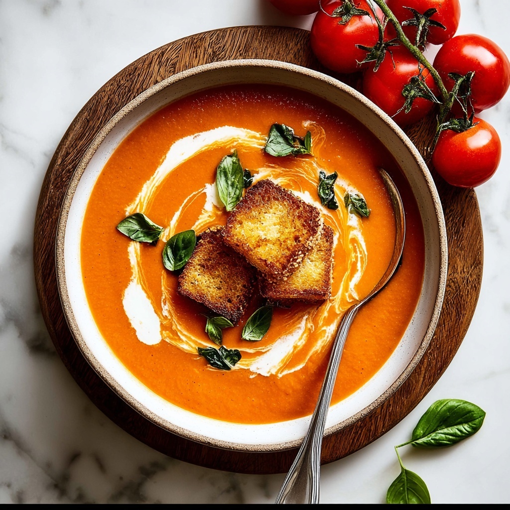 Easy Roasted Tomato Soup Recipe - Recipe Image