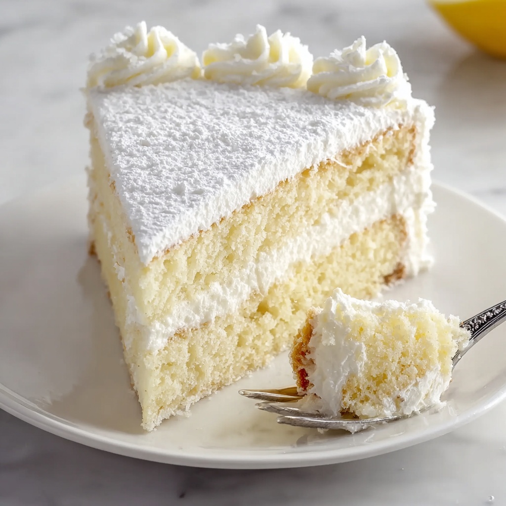 Cheesecake Factory Italian Lemon Cream Cake Recipe - Recipe Image