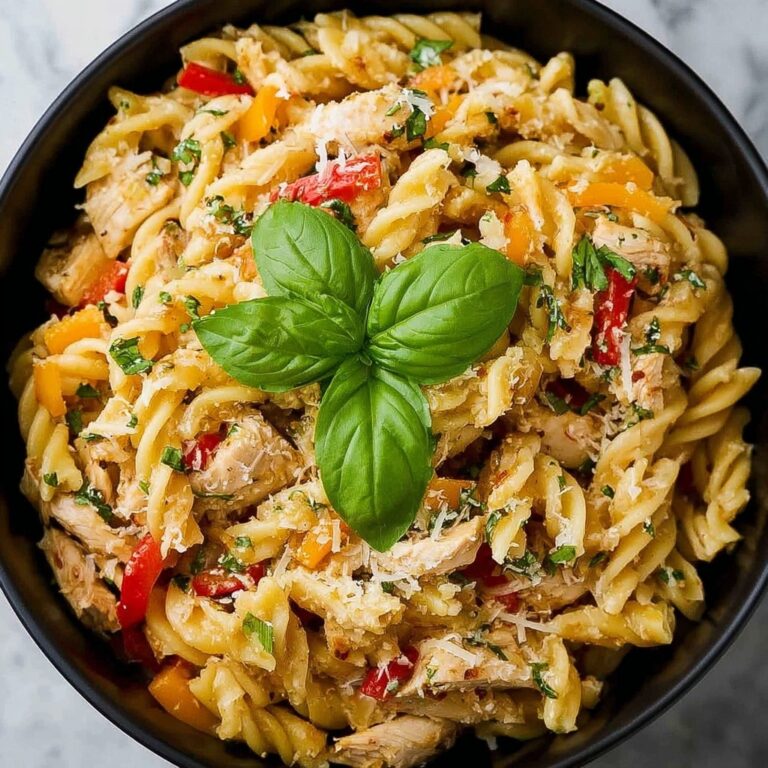 Chicken & Peppers Pasta Recipe