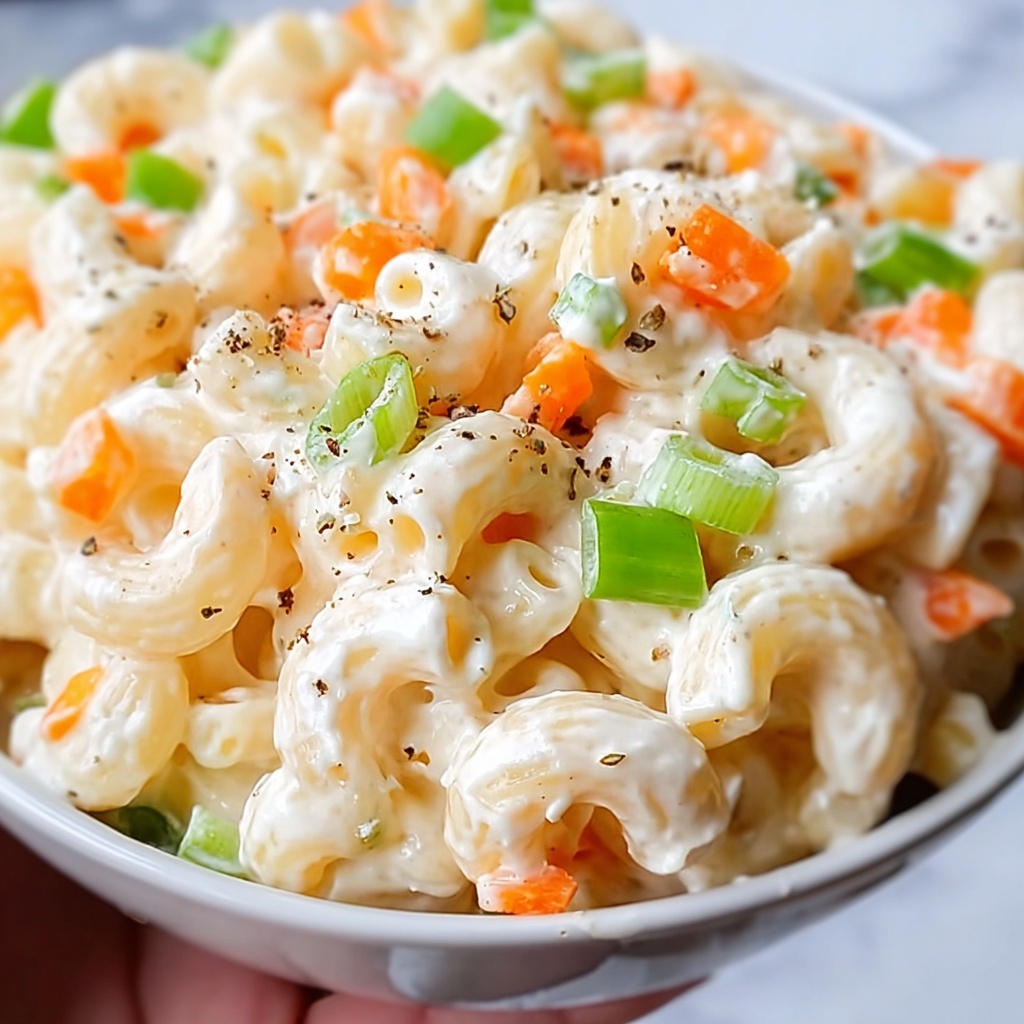 Hawaiian Macaroni Salad Recipe - Recipe Image