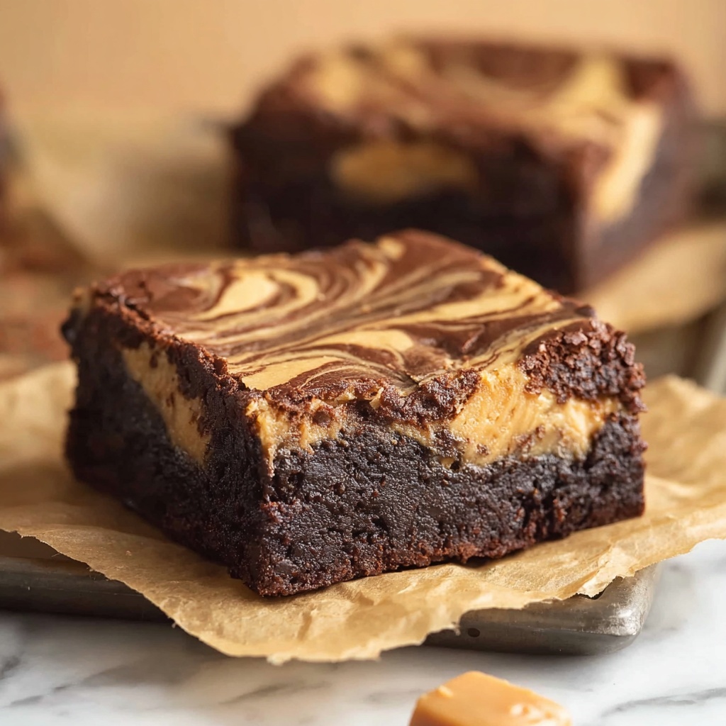 Peanut Butter Brownies Recipe - Recipe Image