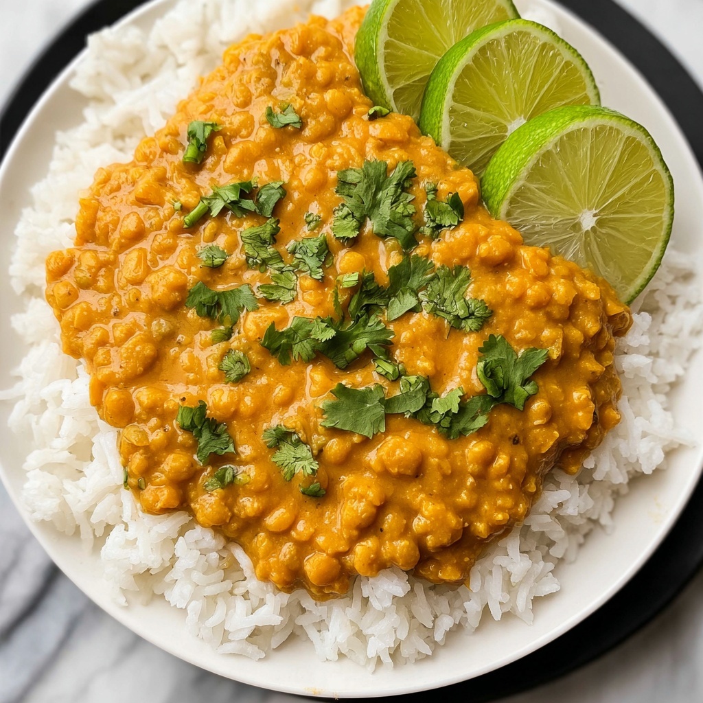 Red Lentil Coconut Dal Recipe - Recipe Image
