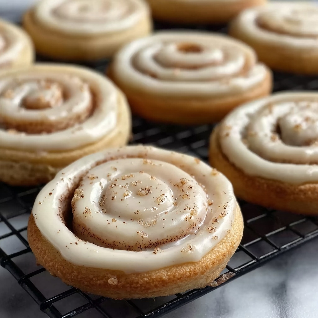 Easy Cinnamon Roll Cookies Recipe - Recipe Image