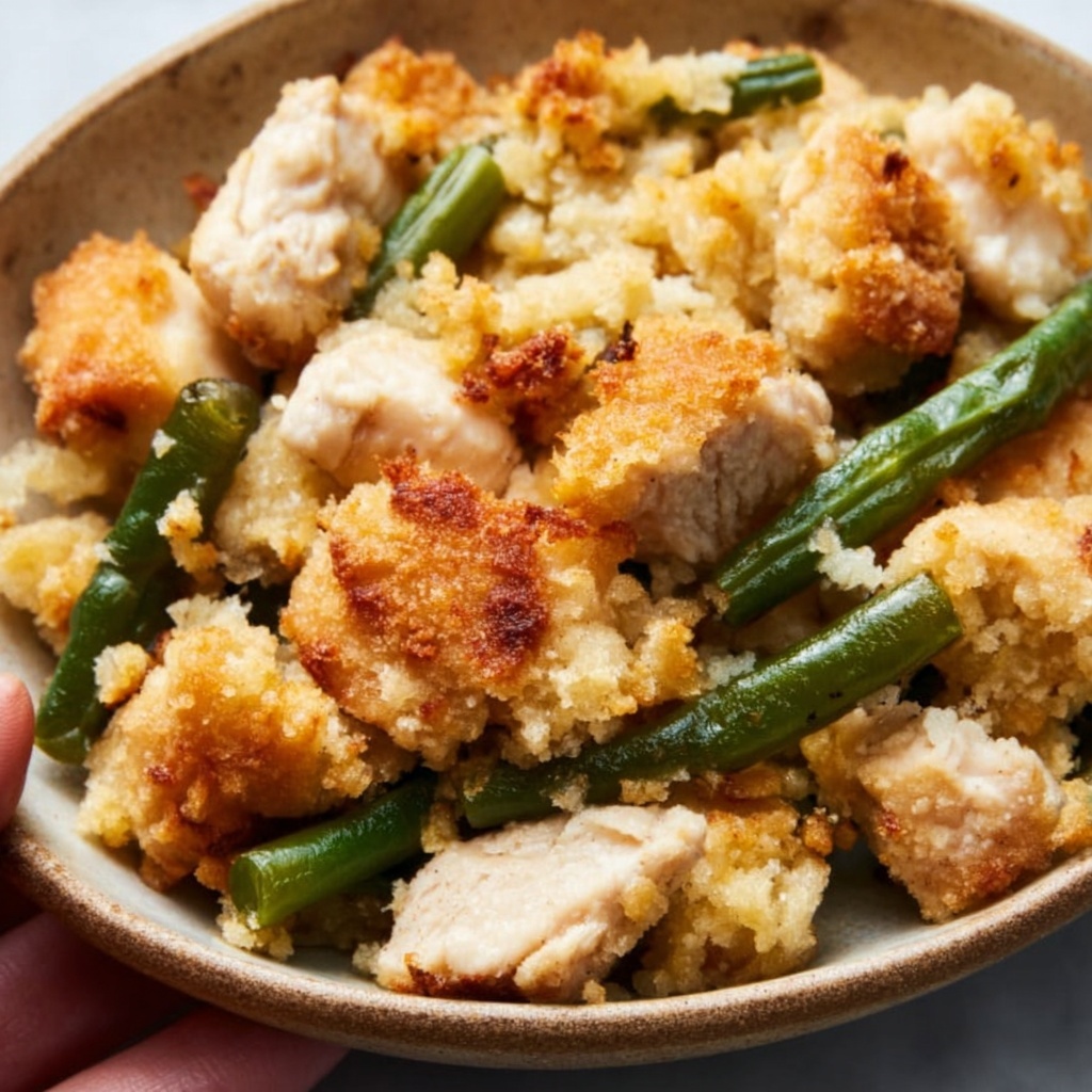 Crockpot Chicken and Stuffing Bake Recipe - Recipe Image