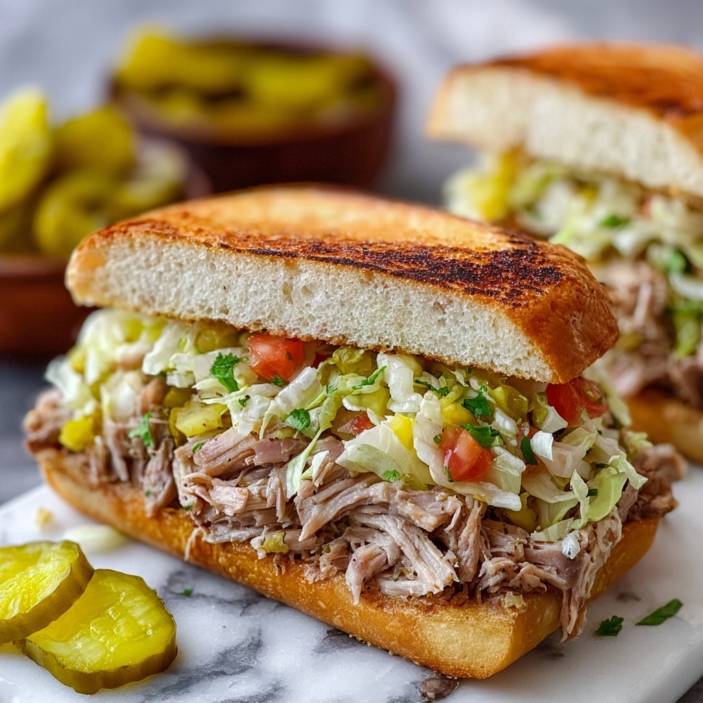 Cuban Chopped Grinder Sandwich Recipe - Recipe Image