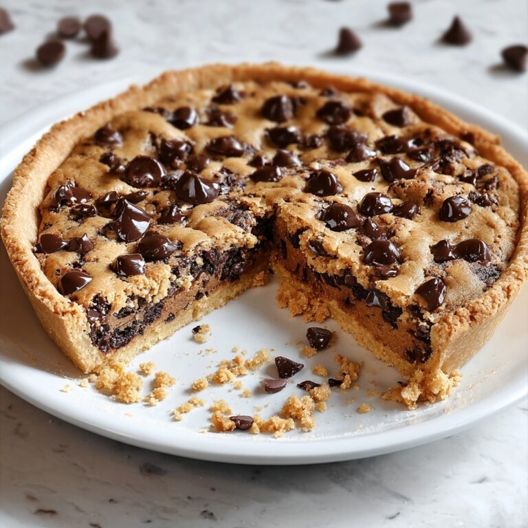 Deep Dish Cookie Pie Recipe
