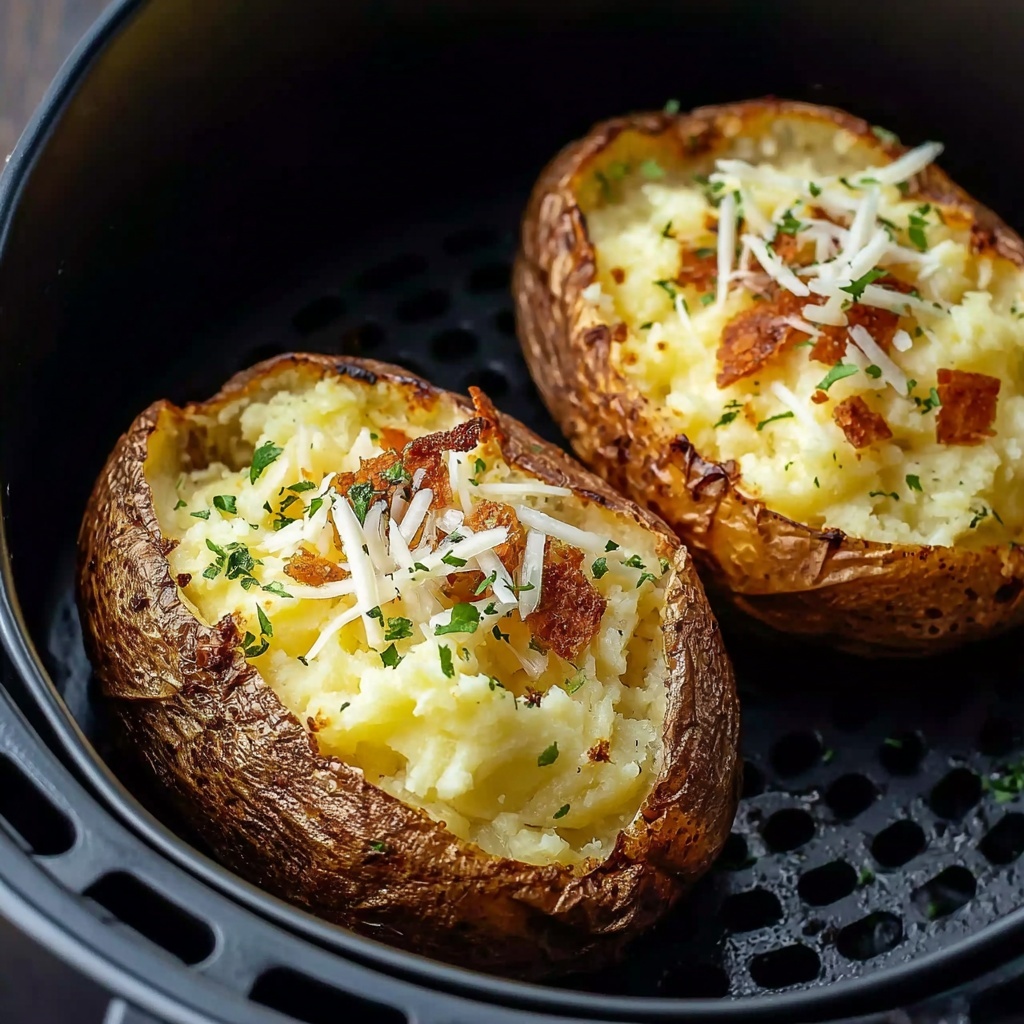 Crispy Air Fryer Baked Potato: Discover the Perfect Recipe! Recipe - Recipe Image