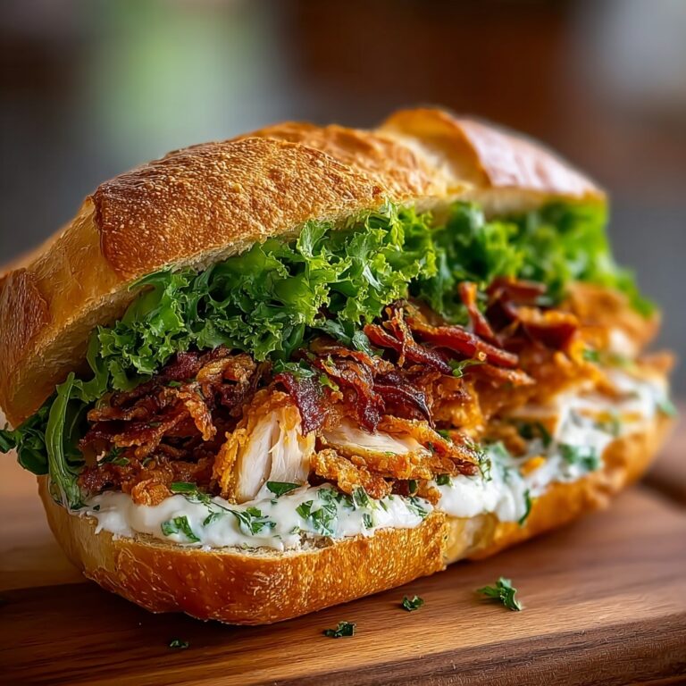 Crispy Chicken Caesar Sandwich Recipe