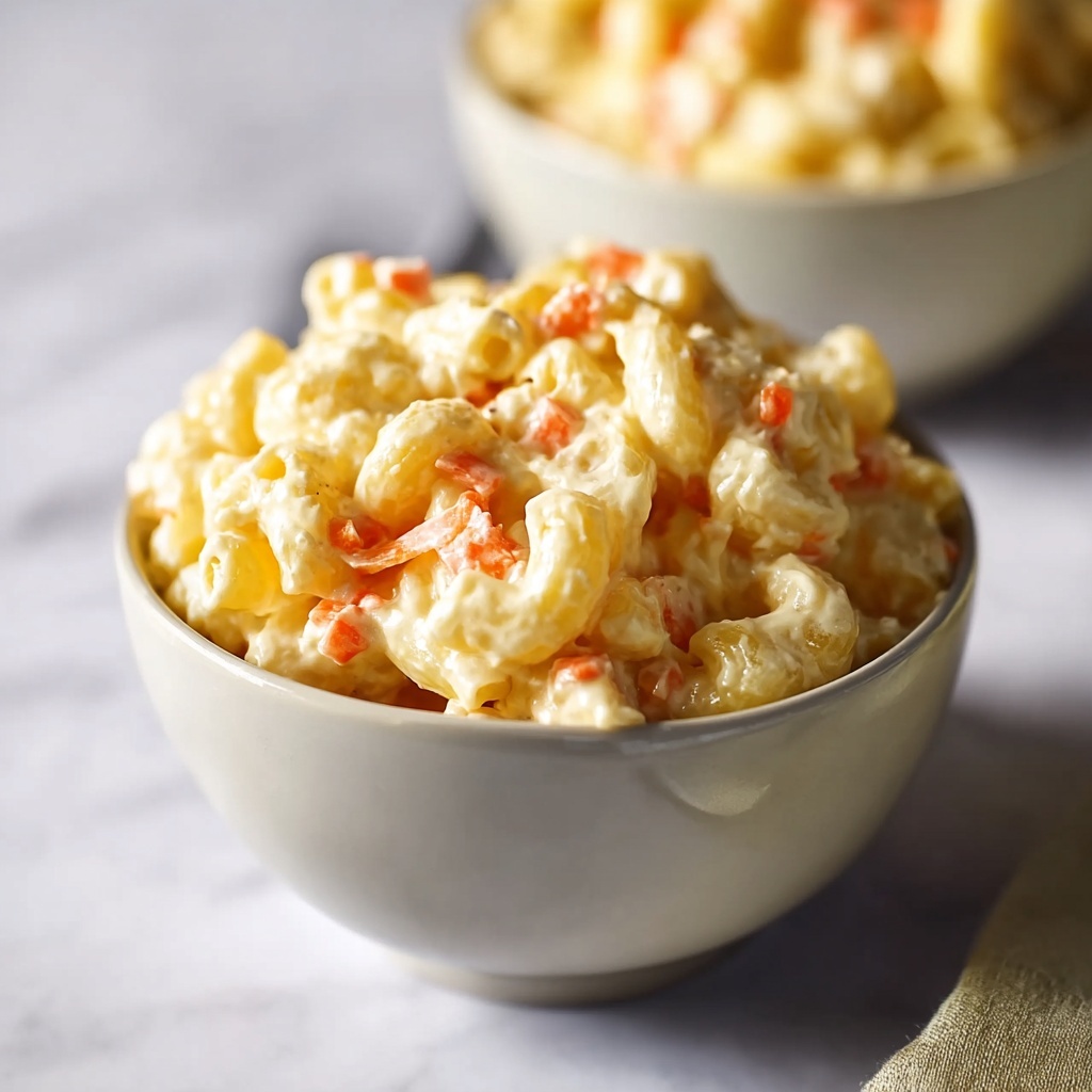 Savory Potato Mac Salad: A Hawaiian Twist Recipe - Recipe Image