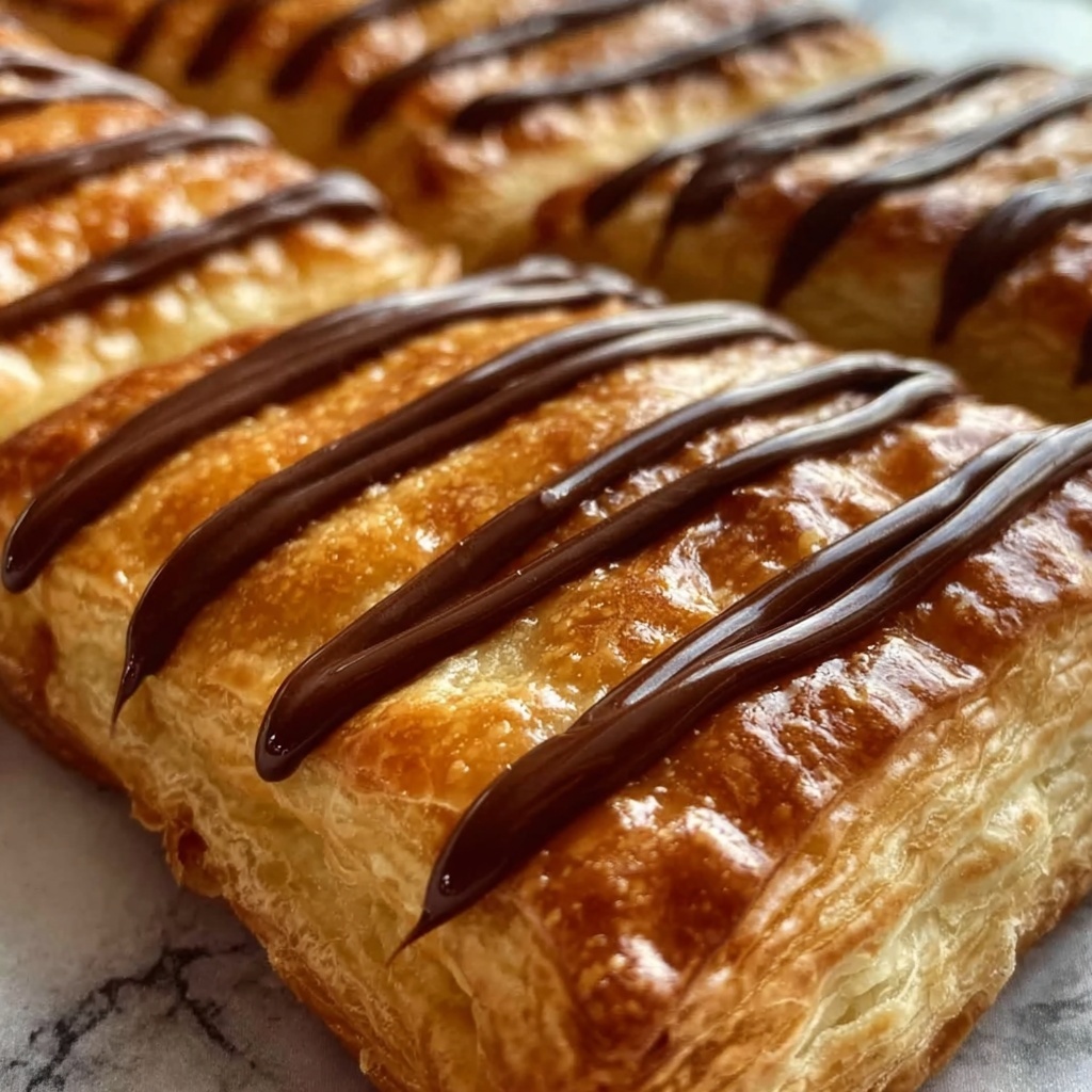 Nutella Puff Pastries Recipe - Recipe Image