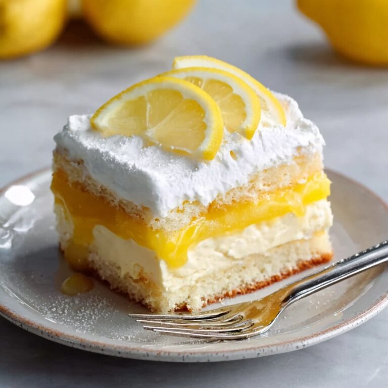 Lemon Lush Cake Recipe