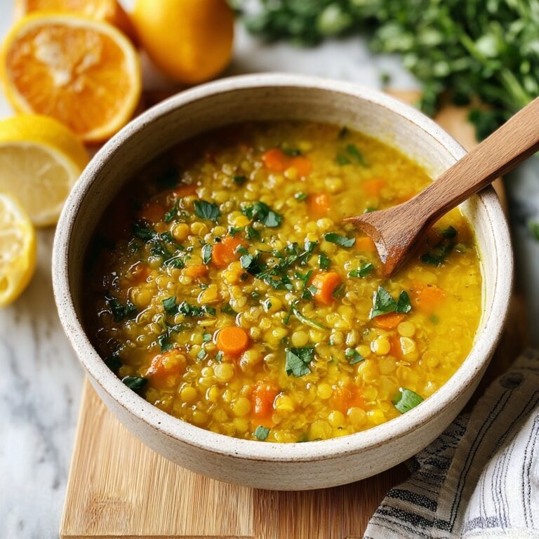 One-Pot Golden Lentil Soup Recipe