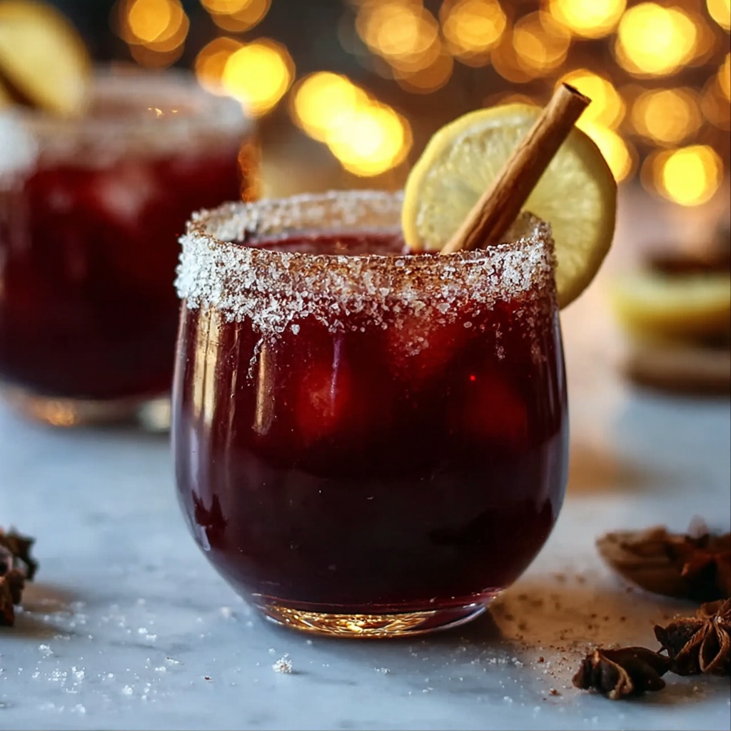 Spiced Christmas Margarita for a Festive Holiday Cheers Recipe - Recipe Image