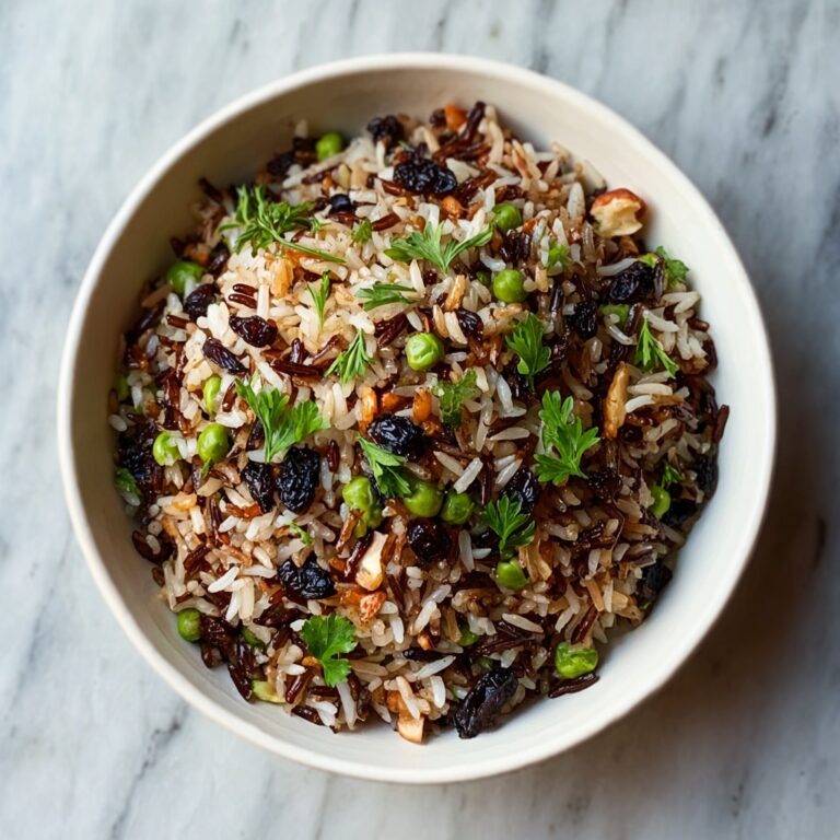 Wild Rice with Dried Blueberries and Pecans Recipe