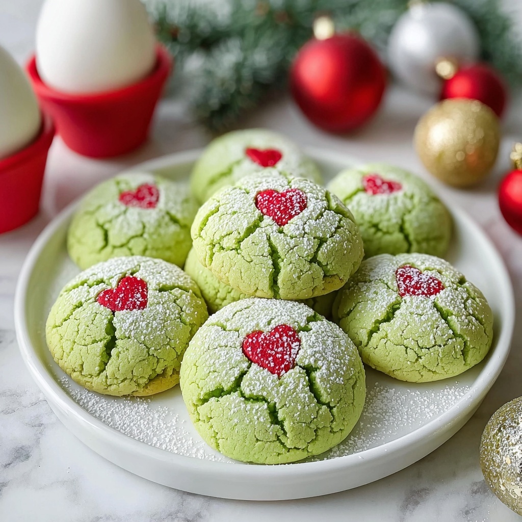 Grinch Cookies Recipe - Recipe Image