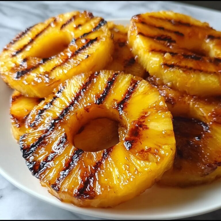 Grilled Pineapple Slices Recipe