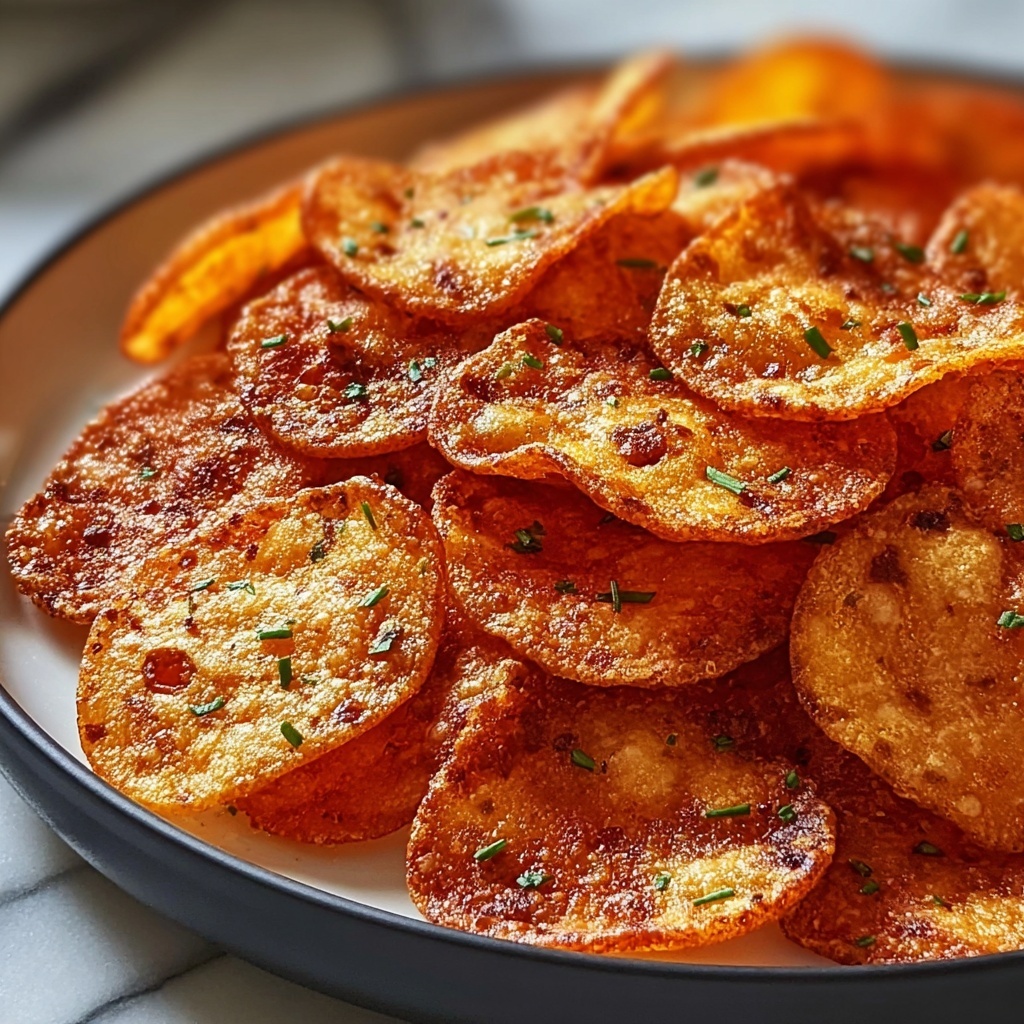 Keto Pepperoni Cheese Crisps: A Delicious Low-Carb Snack Recipe - Recipe Image