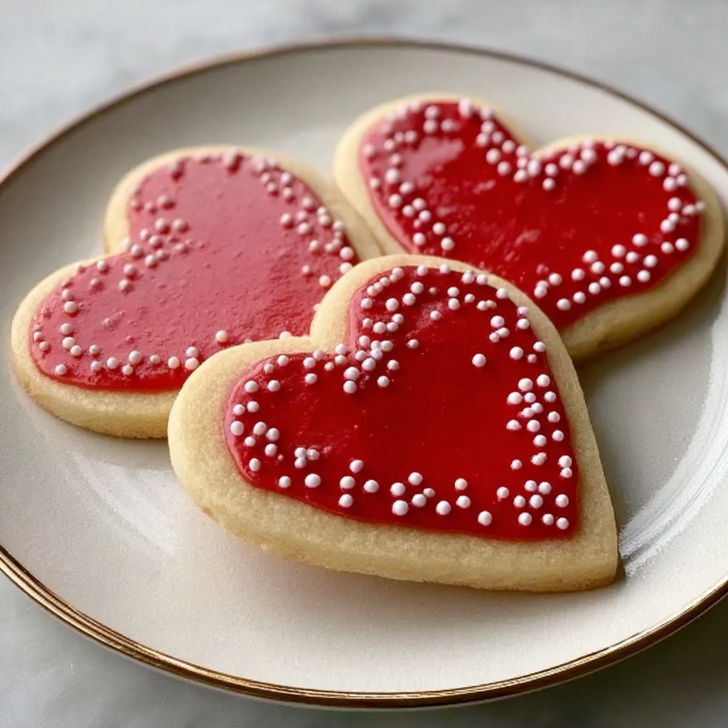 Slice and Bake Heart Cookies Recipe - Recipe Image