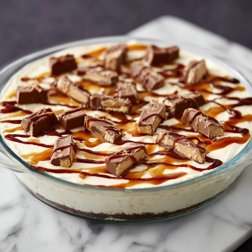 TWIX Ice Cream Cake Recipe - Recipe Image