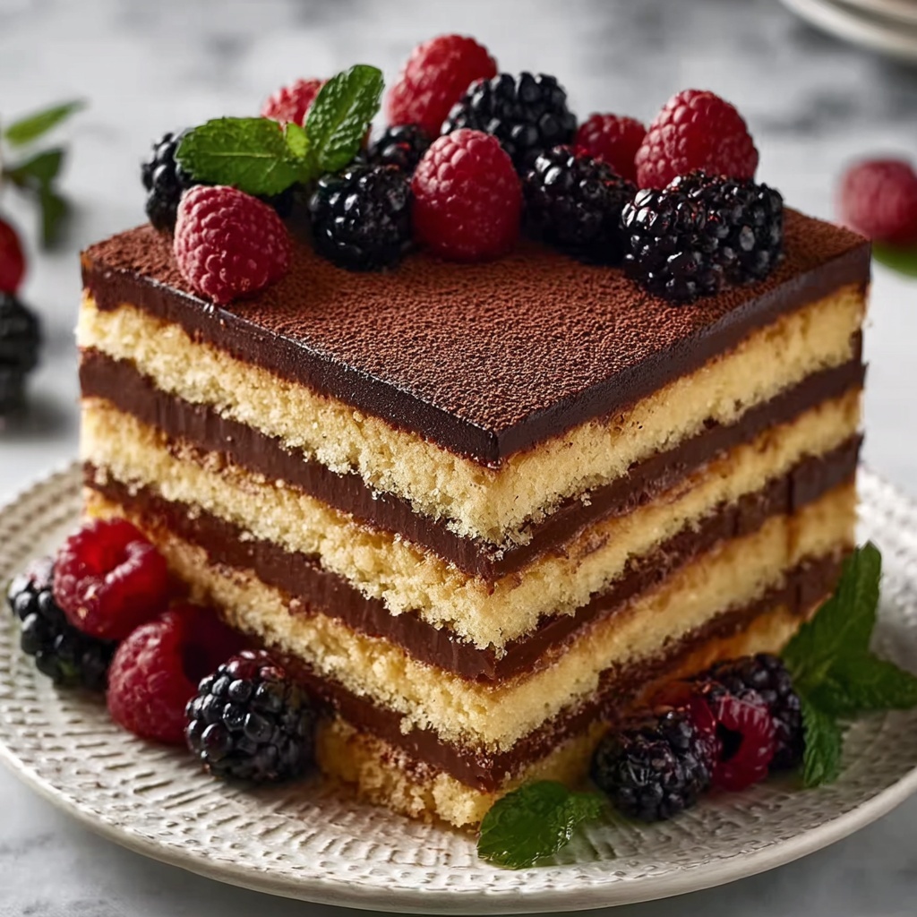 Opera Cake Recipe - Recipe Image