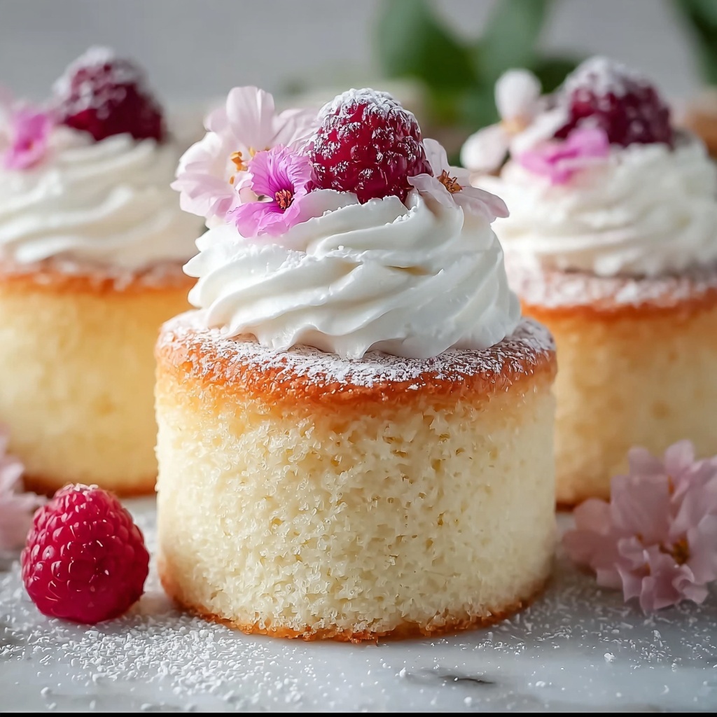 Fluffy Japanese Cotton Cheesecake Cupcakes That Melt in Your Mouth Recipe - Recipe Image