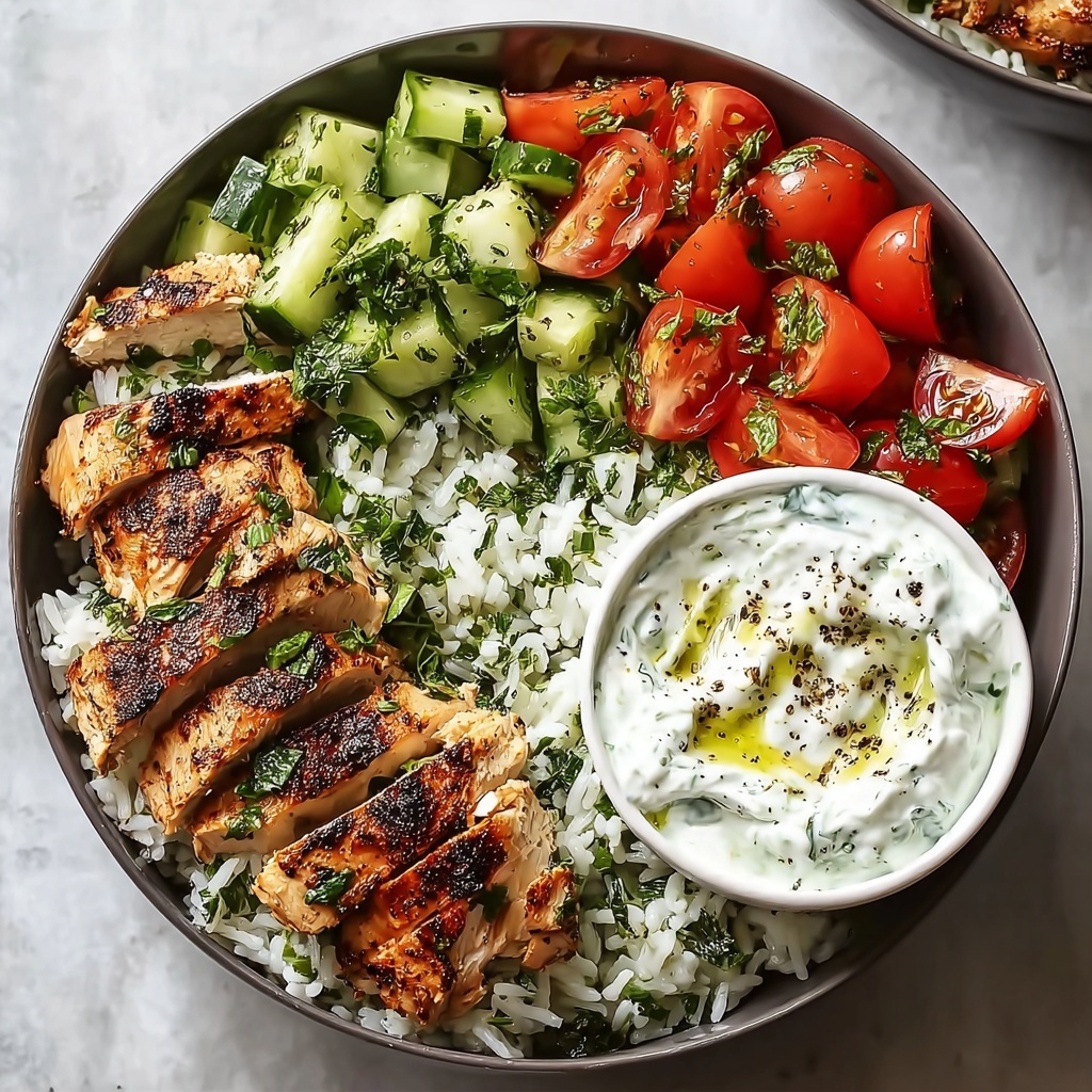 Chicken Tzatziki Bowls Recipe - Recipe Image