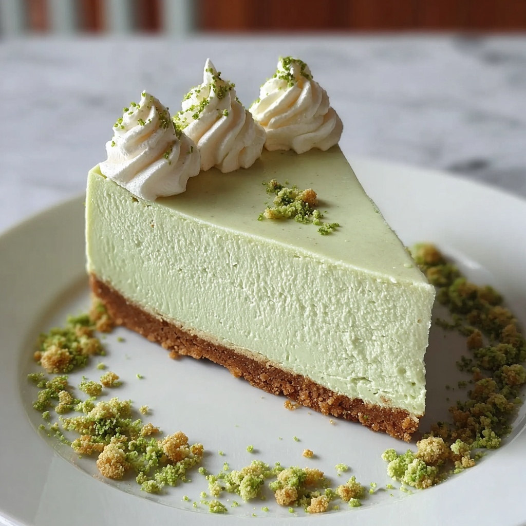 Pistachio Cheesecake Recipe - Recipe Image