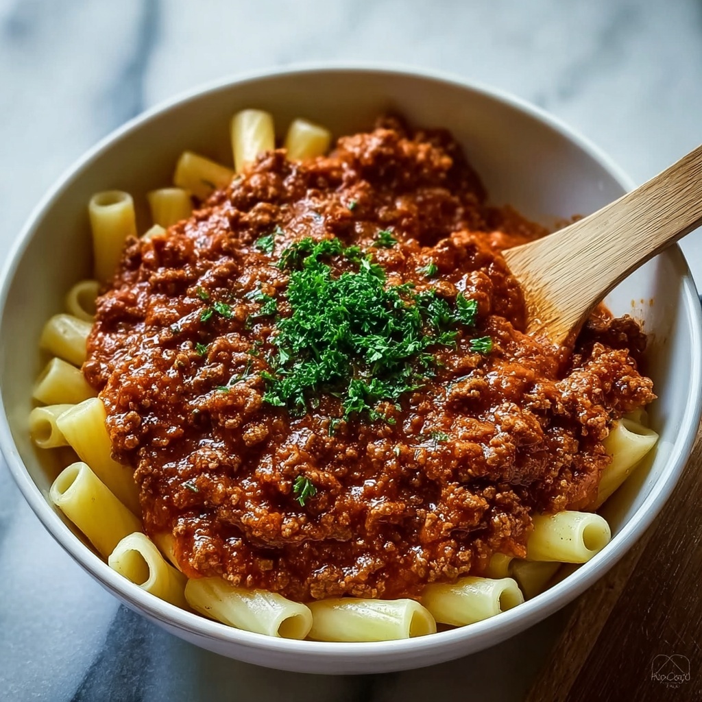Homemade Bolognese Sauce Recipe - Recipe Image