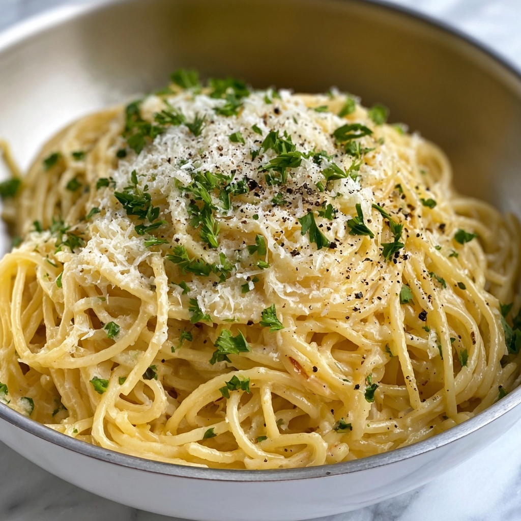 Garlic Parmesan Pasta (One Pot!) Recipe - Recipe Image