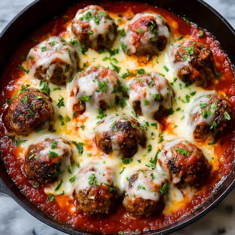 Meatballs Parmesan Casserole Recipe
