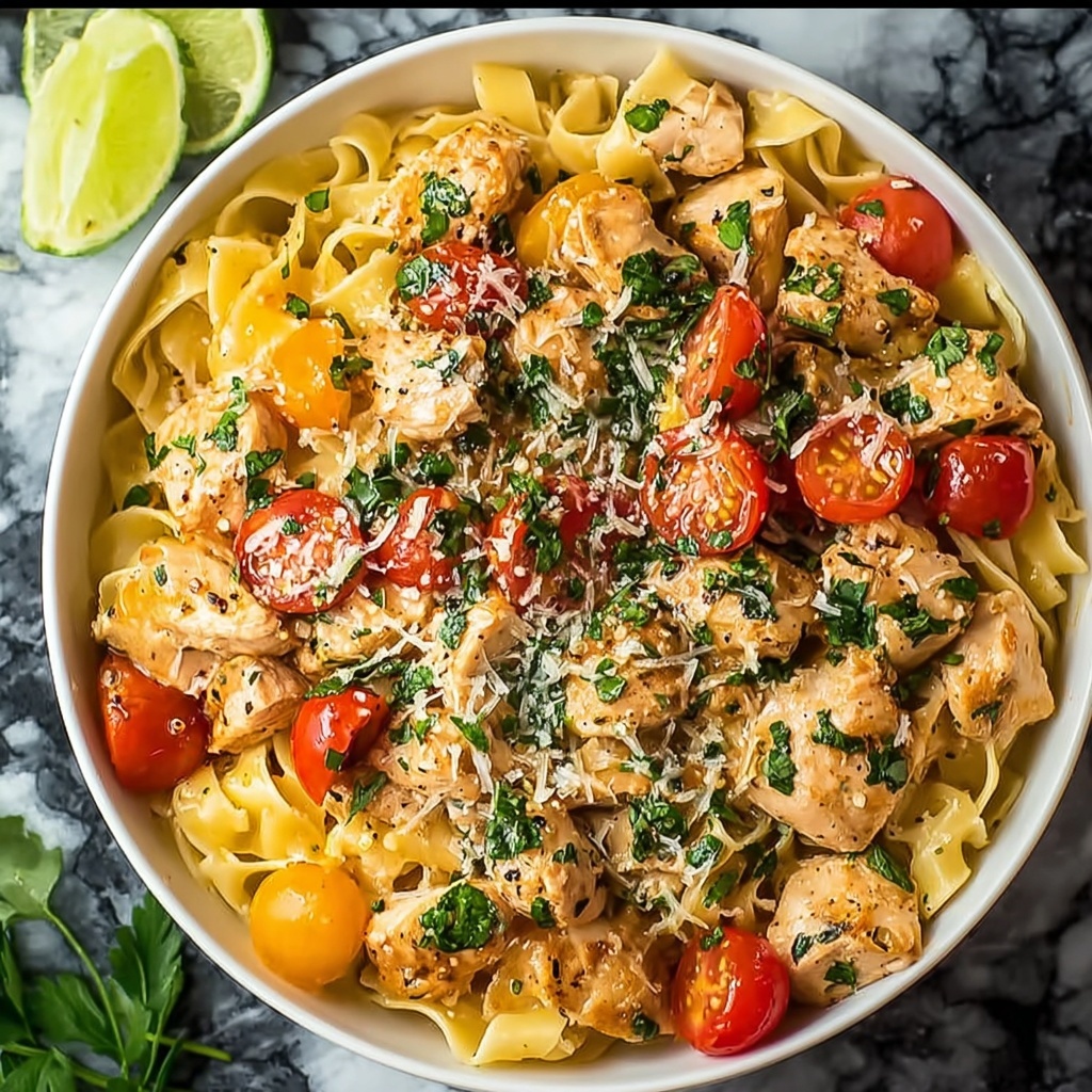 Jacked-Up Chicken Scampi Recipe - Recipe Image