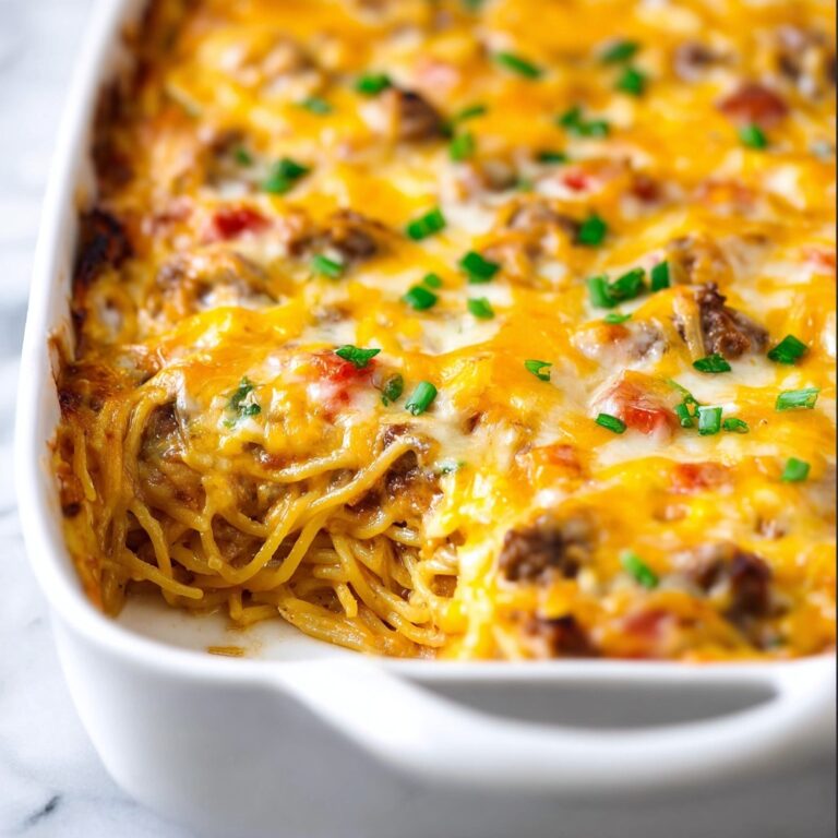 Taco Spaghetti Casserole Recipe