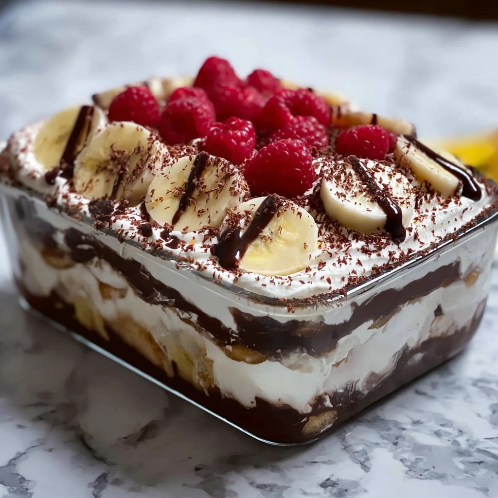 No Bake Banana Split Dessert Recipe - Recipe Image
