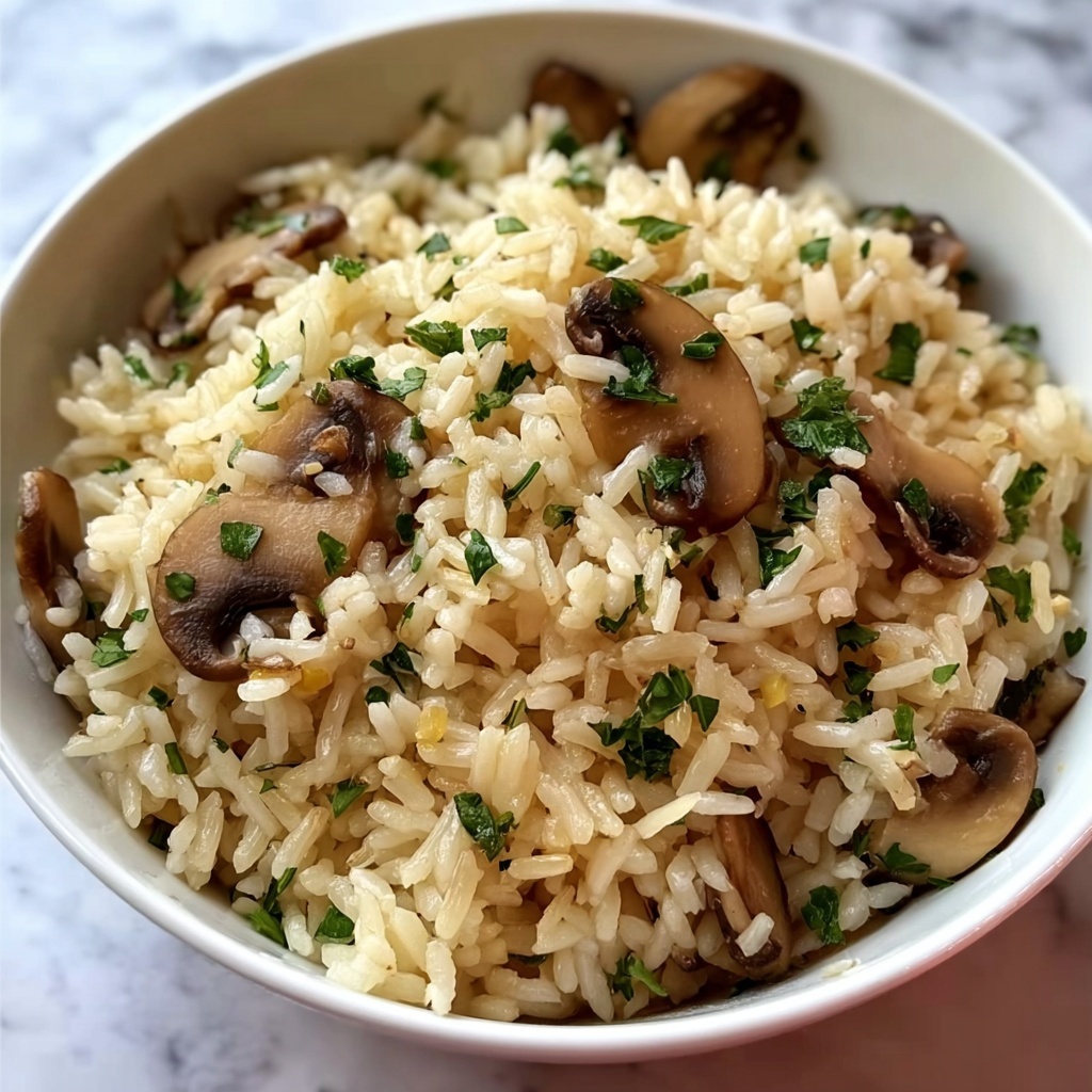 Mushroom Rice: 5 Reasons You'll Crave This Comfort Dish Recipe - Recipe Image
