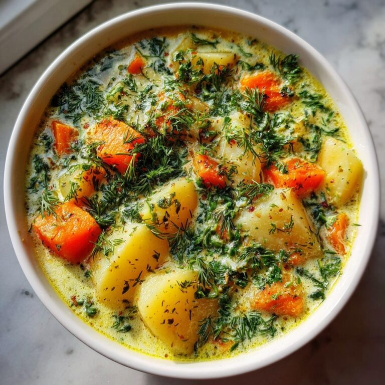 Creamy Dill Pickle Soup (Zupa Ogorkowa) Recipe