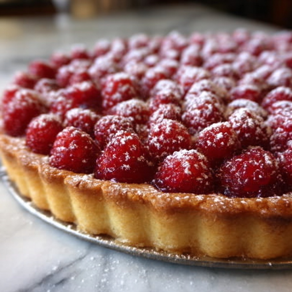 Christmas Raspberry Tart: 7 Irresistible Steps to Bliss Recipe - Recipe Image