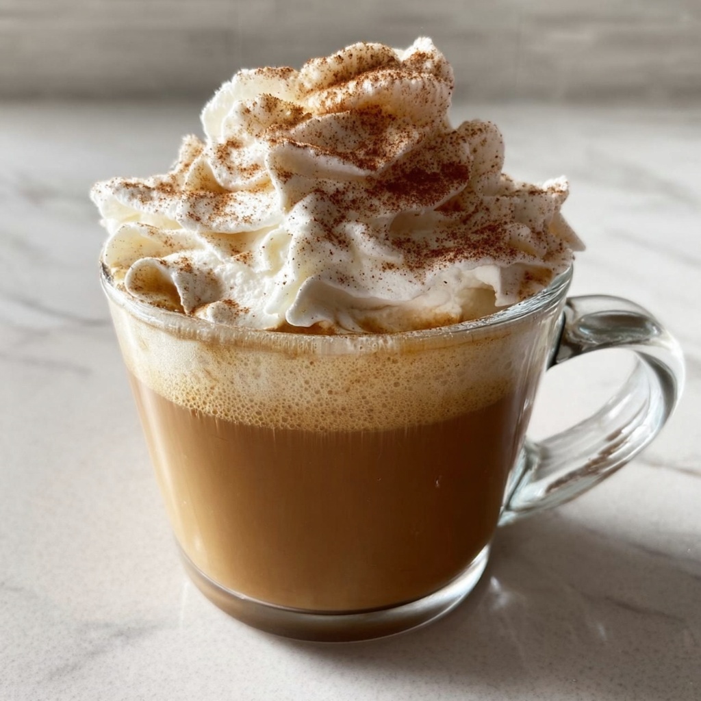 Christmas Eggnog Latte: 5 Steps to Festive Bliss Recipe - Recipe Image