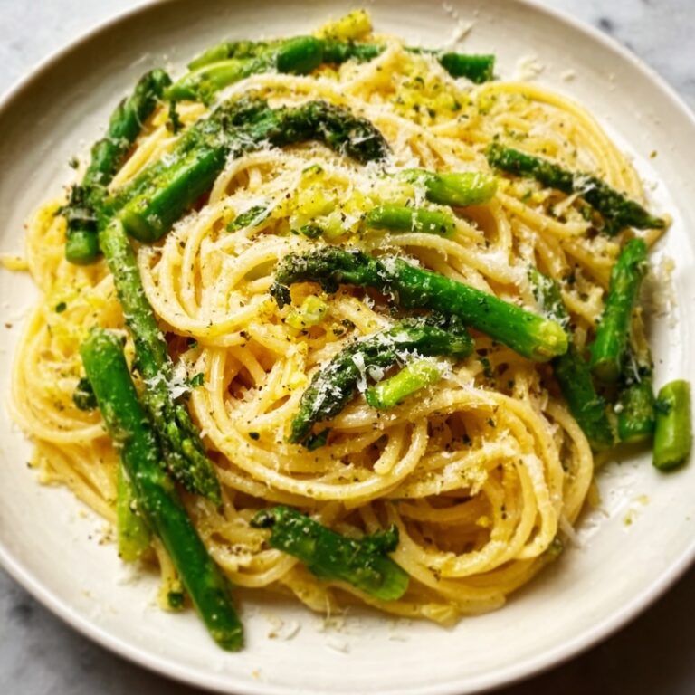 Lemon Asparagus Pasta Recipe