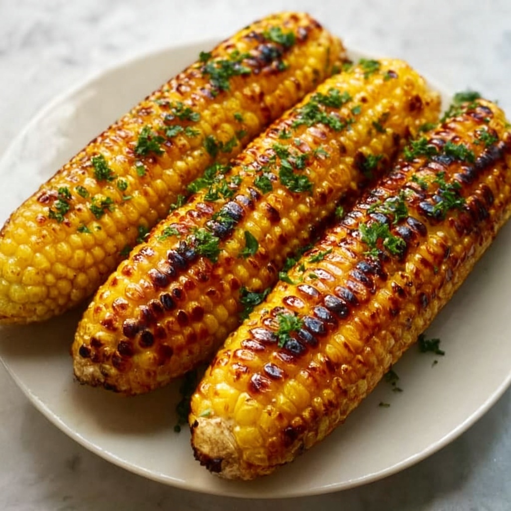 Grilled Corn on the Cob with Chili Lime Butter Recipe - Recipe Image