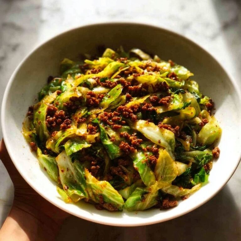 Ground Turkey and Cabbage Skillet Recipe