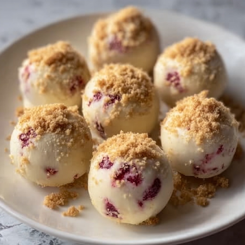 White Chocolate Raspberry Truffles Recipe - Recipe Image