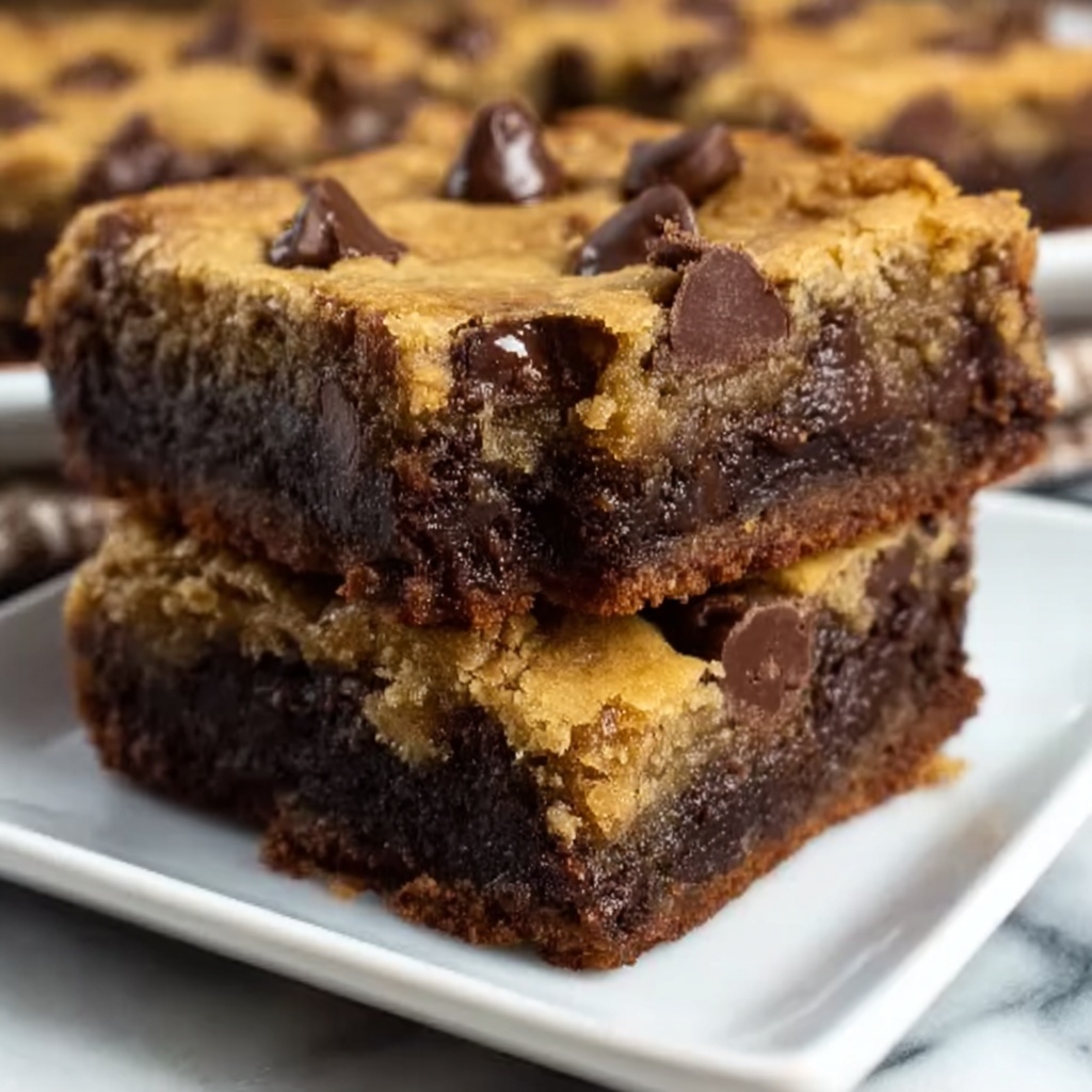 Peanut Butter Chocolate Chip Bars Recipe - Recipe Image