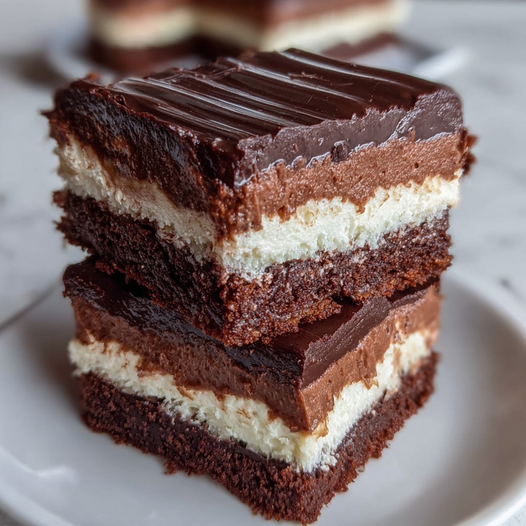 Vegan Gluten-Free Chocolate Lasagna with 7 Layers Recipe - Recipe Image